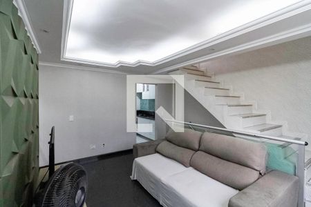 Sala de apartamento à venda com 3 quartos, 166m² em Santa Branca, Belo Horizonte