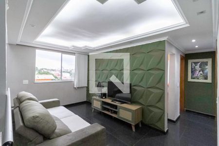 Sala de apartamento à venda com 3 quartos, 166m² em Santa Branca, Belo Horizonte