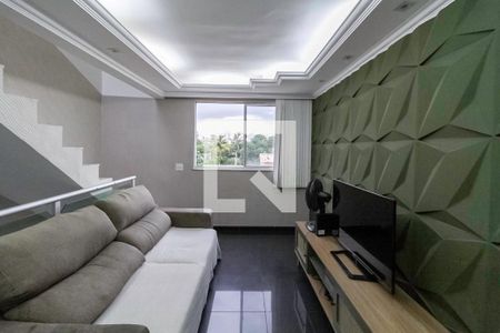 Sala de apartamento à venda com 3 quartos, 166m² em Santa Branca, Belo Horizonte