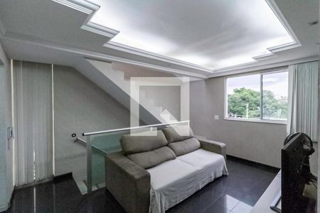 Sala de apartamento à venda com 3 quartos, 166m² em Santa Branca, Belo Horizonte