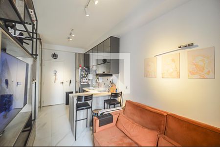 Sala de apartamento à venda com 1 quarto, 36m² em Jardim do Mar, São Bernardo do Campo