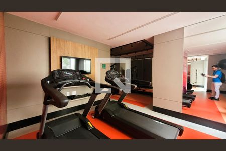 Apartamento à venda com 45m², 1 quarto e 1 vaga Apartamento à venda com 45m², 1 quarto e 1 vagaÁrea comum - Academia