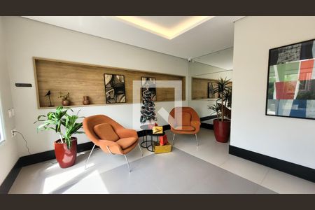 Apartamento à venda com 45m², 1 quarto e 1 vaga Apartamento à venda com 45m², 1 quarto e 1 vagaHall social