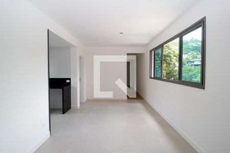 Sala de apartamento à venda com 3 quartos, 91m² em Serra, Belo Horizonte