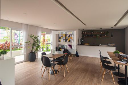 Apartamento para alugar com 43m², 2 quartos e 1 vagaÁrea comum - Salão de festas