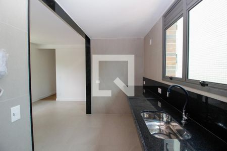 Sala e Cozinha de apartamento à venda com 3 quartos, 167m² em Serra, Belo Horizonte