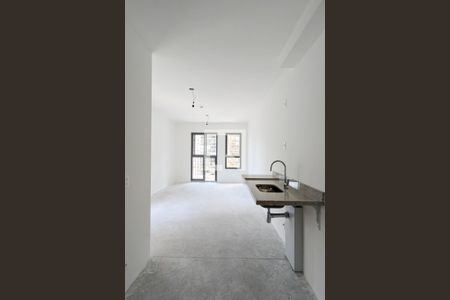 Cozinha de kitnet/studio à venda com 0 quarto, 32m² em Brooklin, São Paulo
