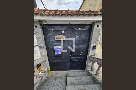 Fachada do Condomínio (Placa QuintoAndar) de casa de condomínio para alugar com 2 quartos, 69m² em Piedade, Rio de Janeiro