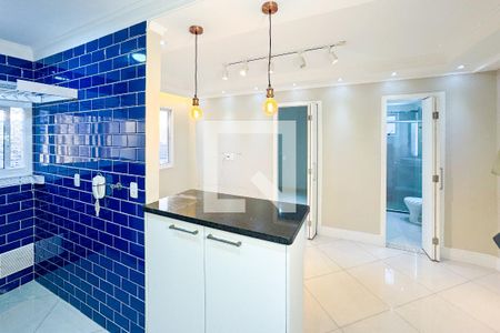 Cozinha de apartamento para alugar com 1 quarto, 33m² em Cambuci, São Paulo