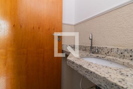 Lavabo de casa de condomínio à venda com 2 quartos, 48m² em Burgo Paulista, São Paulo