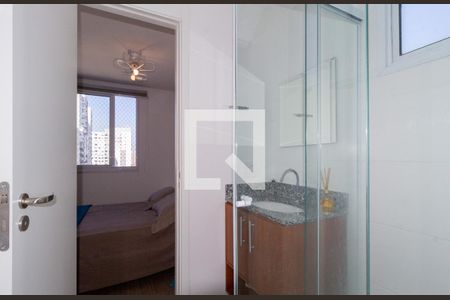 Banheiro de apartamento para alugar com 1 quarto, 20m² em Brás, São Paulo