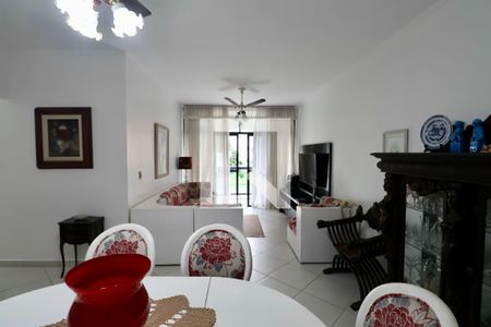 Sala de apartamento para alugar com 3 quartos, 114m² em Jardim Las Palmas, Guarujá