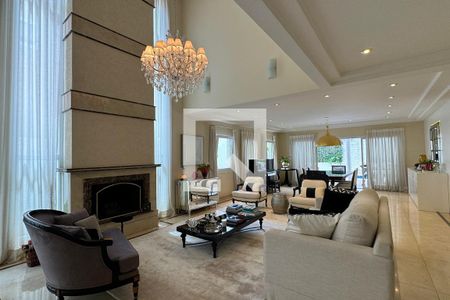 Casa de condomínio à venda com 400m², 4 quartos e 4 vagasSala