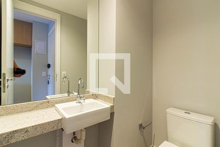 Banheiro 2 de kitnet/studio à venda com 1 quarto, 45m² em Perdizes, São Paulo
