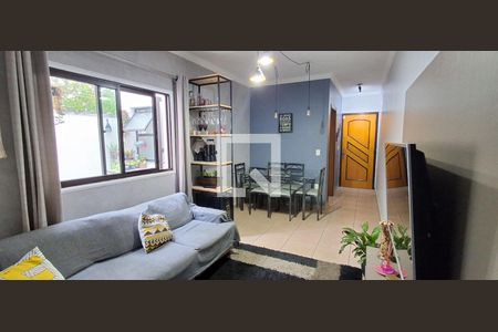 Sala de apartamento à venda com 3 quartos, 95m² em Santa Maria, Santo André