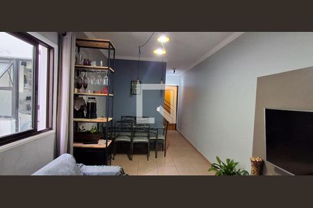 Sala de apartamento à venda com 3 quartos, 95m² em Santa Maria, Santo André
