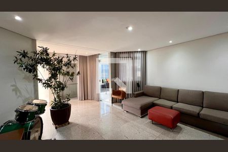 sala 2 de apartamento à venda com 4 quartos, 300m² em Luxemburgo, Belo Horizonte