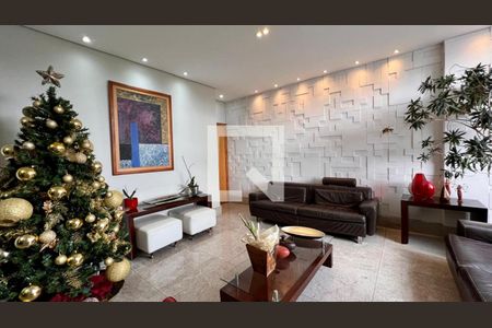 sala de apartamento à venda com 4 quartos, 300m² em Luxemburgo, Belo Horizonte