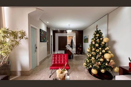 sala de apartamento à venda com 4 quartos, 300m² em Luxemburgo, Belo Horizonte