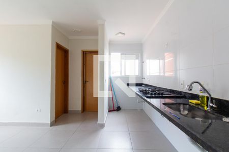 Sala e Cozinha de apartamento à venda com 1 quarto, 35m² em Vila Isolina Mazzei, São Paulo