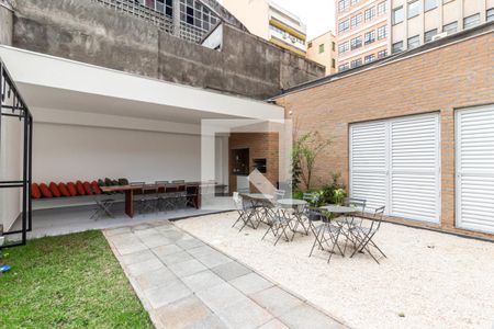 Área comum de kitnet/studio para alugar com 1 quarto, 24m² em Vila Buarque, São Paulo