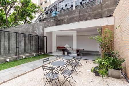Área comum de kitnet/studio para alugar com 1 quarto, 24m² em Vila Buarque, São Paulo