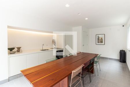 Área comum de kitnet/studio para alugar com 1 quarto, 24m² em Vila Buarque, São Paulo