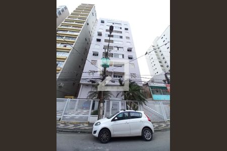 Fachada do Prédio de apartamento para alugar com 1 quarto, 81m² em Itararé, São Vicente