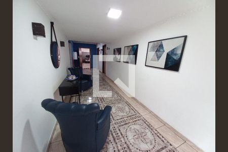 Hall de entrada de apartamento para alugar com 1 quarto, 81m² em Itararé, São Vicente