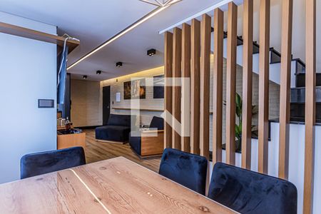 Apartamento à venda com 110m², 2 quartos e 2 vagas Apartamento à venda com 110m², 2 quartos e 2 vagasSala jantar