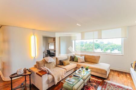 Sala de apartamento para alugar com 4 quartos, 173m² em Santo Amaro, São Paulo