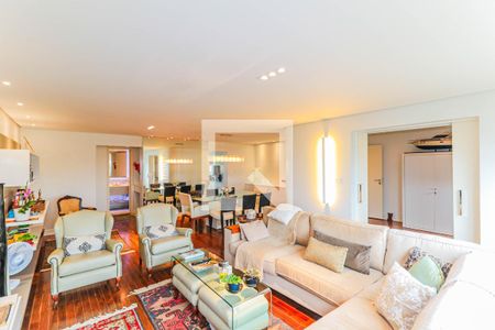 Sala de apartamento para alugar com 4 quartos, 173m² em Santo Amaro, São Paulo