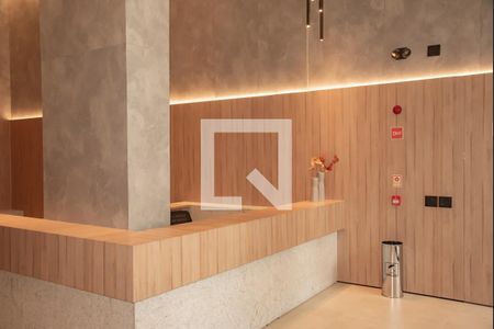 Studio para alugar com 25m², 1 quarto e sem vagaHall social/Recepção