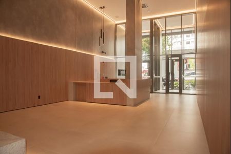 Studio para alugar com 25m², 1 quarto e sem vagaHall social/Recepção