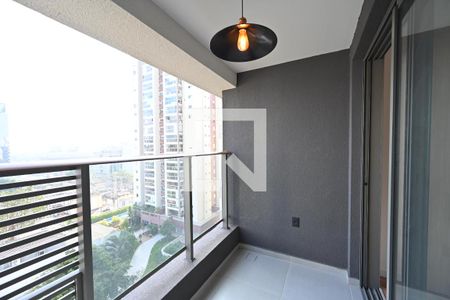 Varanda do Studio de kitnet/studio para alugar com 1 quarto, 25m² em Vila Clementino, São Paulo