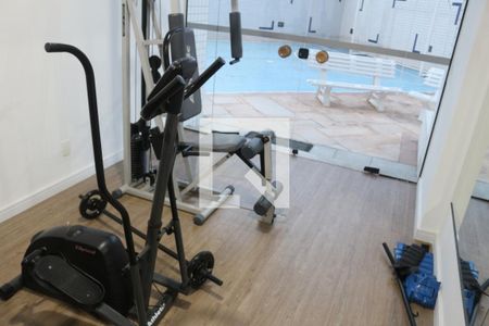 Apartamento para alugar com 120m², 3 quartos e 2 vagasÁrea comum - Academia