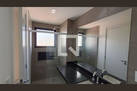 Banheiro da Suíte de apartamento para alugar com 3 quartos, 107m² em Jardim Emilia, Sorocaba