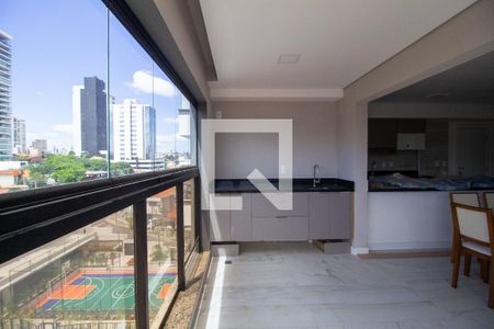 Varanda da Sala de apartamento para alugar com 3 quartos, 107m² em Jardim Emilia, Sorocaba