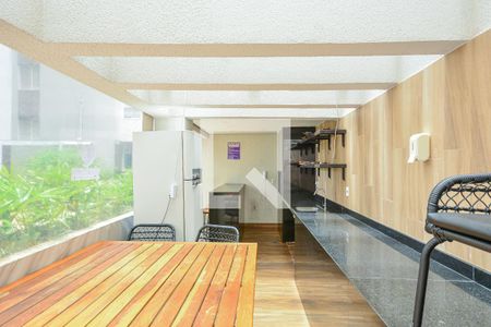 Apartamento à venda com 40m², 1 quarto e 1 vagaÁrea comum - Churrasqueira