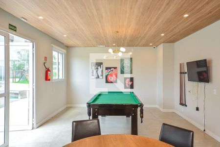 Apartamento à venda com 40m², 1 quarto e 1 vagaSalão de jogos