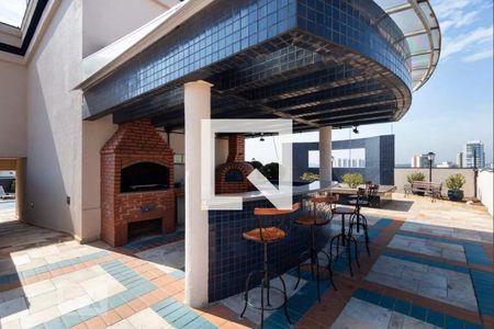 Área comum - Churrasqueira de apartamento para alugar com 1 quarto, 30m² em Vila Monte Alegre, São Paulo