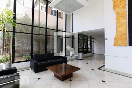 Hall social de apartamento para alugar com 1 quarto, 30m² em Vila Monte Alegre, São Paulo