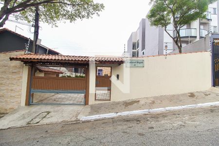 Casa de condomínio à venda com 62m², 2 quartos e 1 vagaFachada + Plaquinha