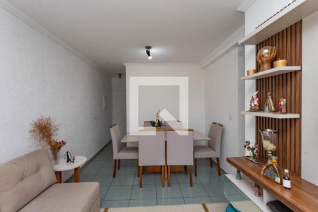 Sala de apartamento à venda com 2 quartos, 48m² em Vila Santa Luzia, Diadema