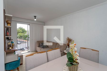 Sala de apartamento à venda com 2 quartos, 48m² em Vila Santa Luzia, Diadema
