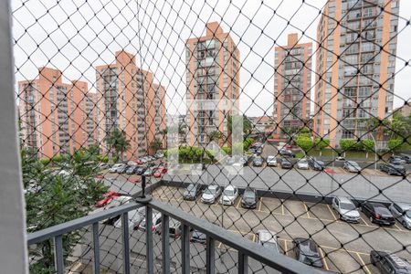 Vista da Varanda da sala de apartamento à venda com 2 quartos, 48m² em Vila Santa Luzia, Diadema