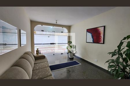 Hall de entrada de apartamento para alugar com 1 quarto, 70m² em Boqueirão, Santos