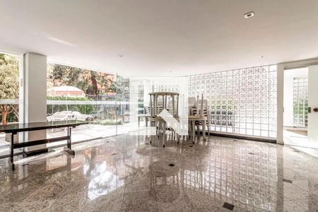 Apartamento para alugar com 105m², 2 quartos e 1 vagaÁrea comum - Salão de festas