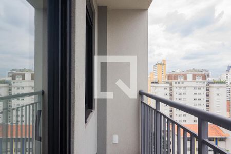 Studio à venda com 30m², 1 quarto e sem vagaVaranda