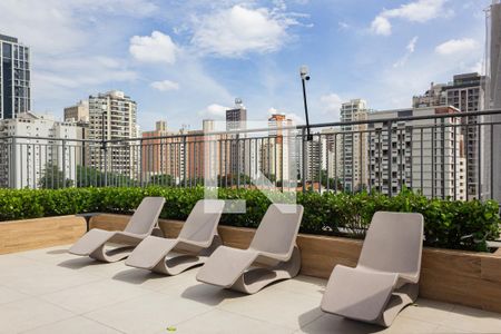 Studio à venda com 30m², 1 quarto e sem vagaTerraço